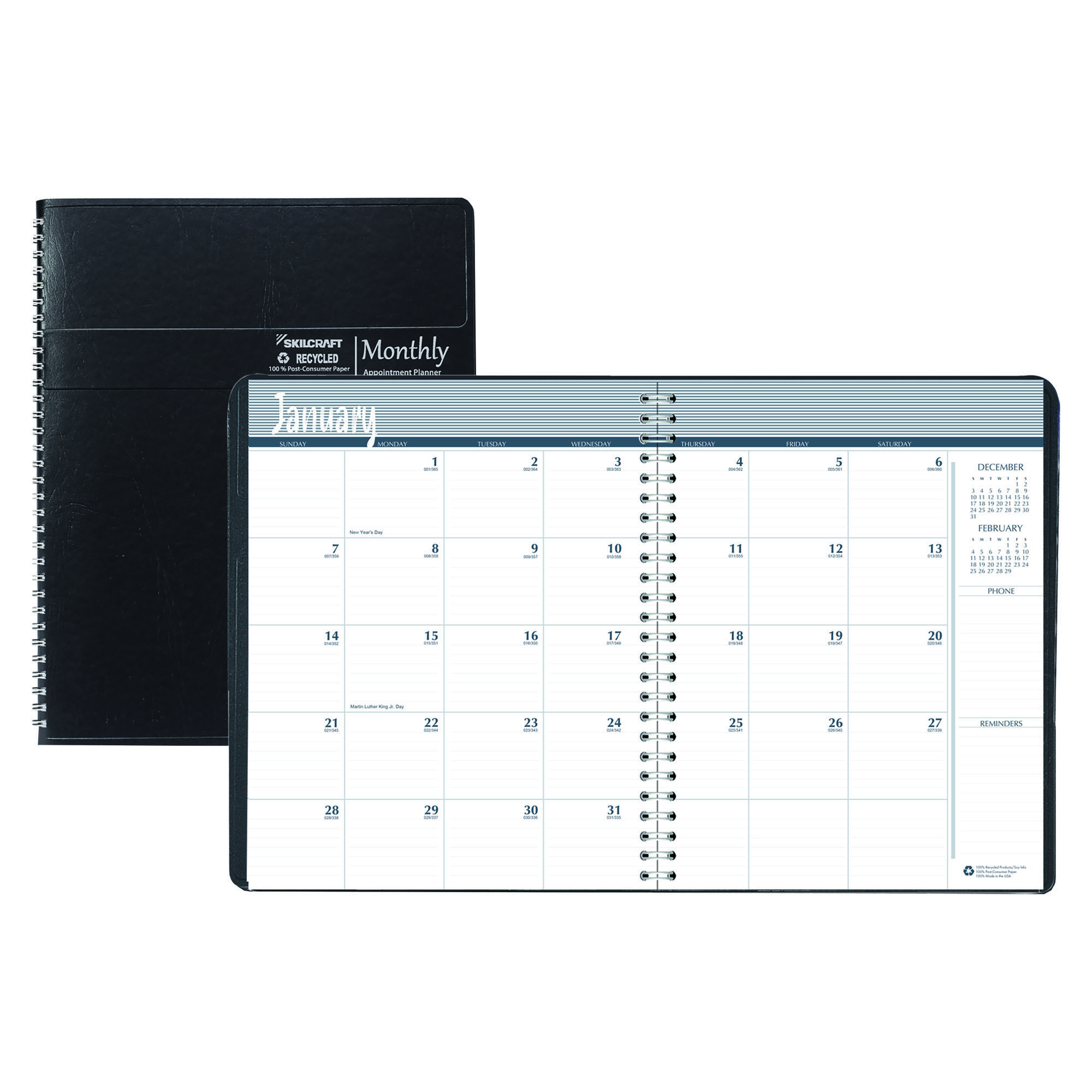 Note: item is Dated Good and non-returnable. Ruled Desk Pad, 22 x 17 ...