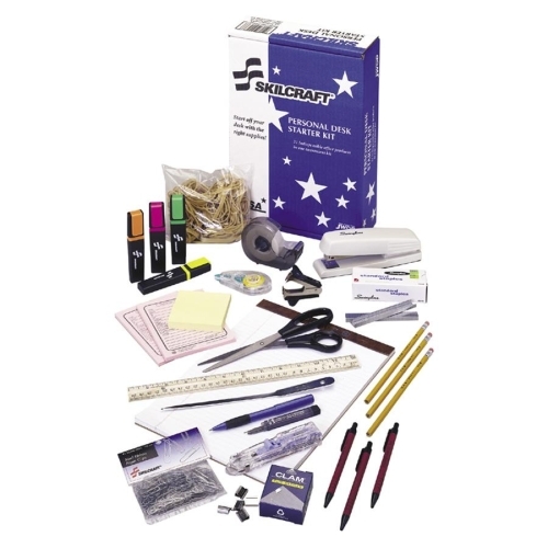 7520014936006 SKILCRAFT EMPLOYEE STARTUP OFFICE KIT, 21 ITEMS15