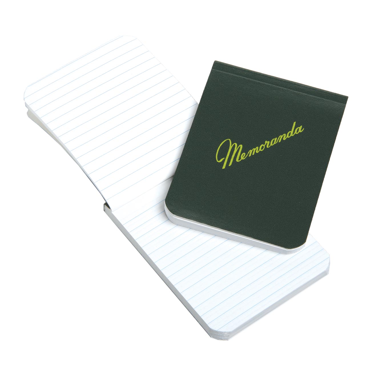 7530010607511 SKILCRAFT MEMORANDUM BOOK, NARROW RULE, 3.38 X 4.5, GREEN